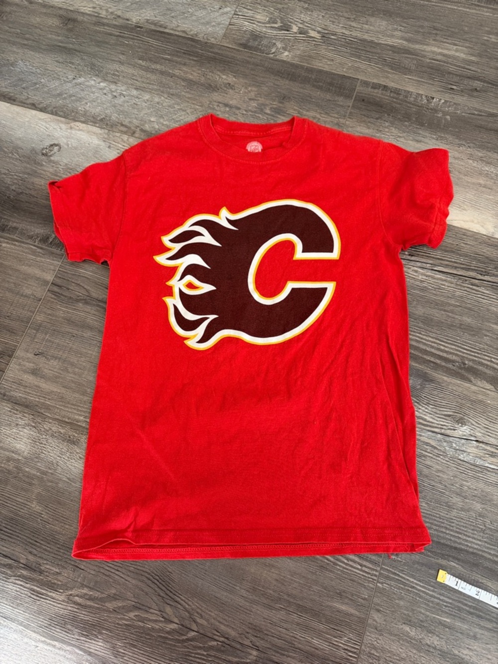 NHL Calgary Flames Red Graphic Tee